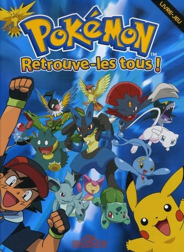 POKEMON RETROUVE LES TOUS 9782878813586