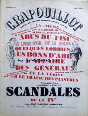 CRAPOUILLOT (LE) [No 28] du 01/03/1955 