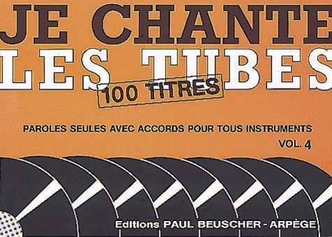 Partition : Je chante les tubes 4 3137990009540