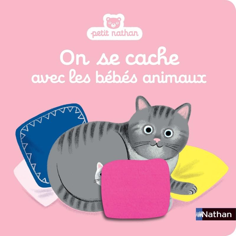 On se cache avec les bébés animaux - Livre coucou/caché - Dès 6 mois 9782092593752