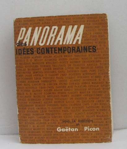 Panorama des idées contemporaines 