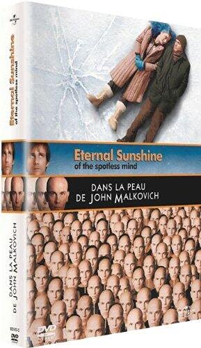 Coffret Charlie Kaufman 2 DVD : Eternal Sunshine Of The Spotless Mind / Dans la peau de John Malkovich 5050582361322