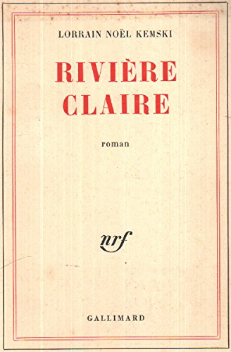 Riviere claire 9782070235476