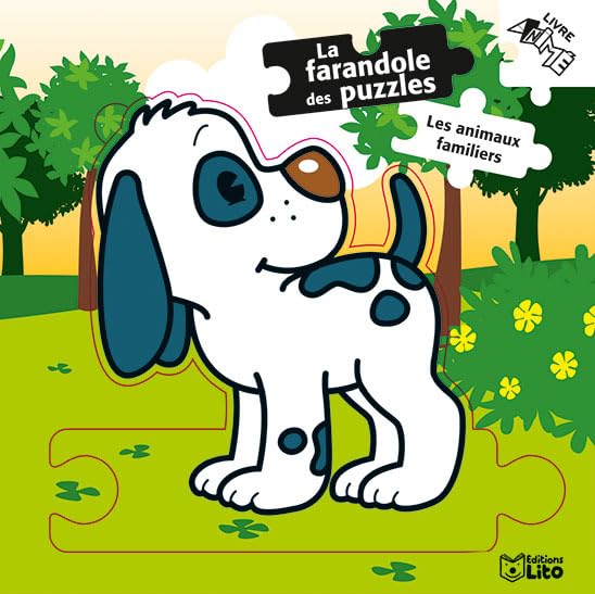 La farandole des puzzles: Les animaux familiers - Dès 2 ans 9782244367576