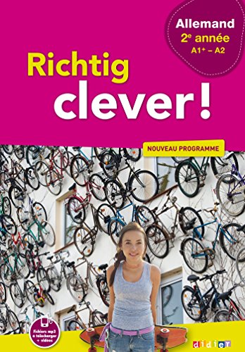 Richtig Clever 2ème année - Livre 9782278087471