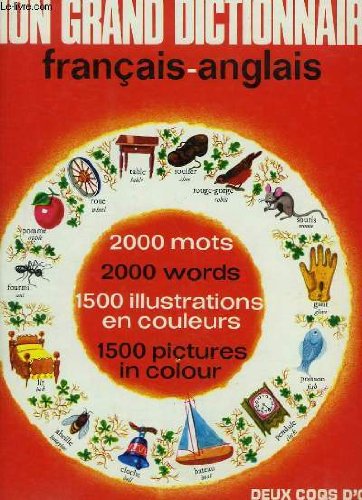MON GRAND DICTIONNAIRE FRANCAIS ANGLAIS 9782719200155