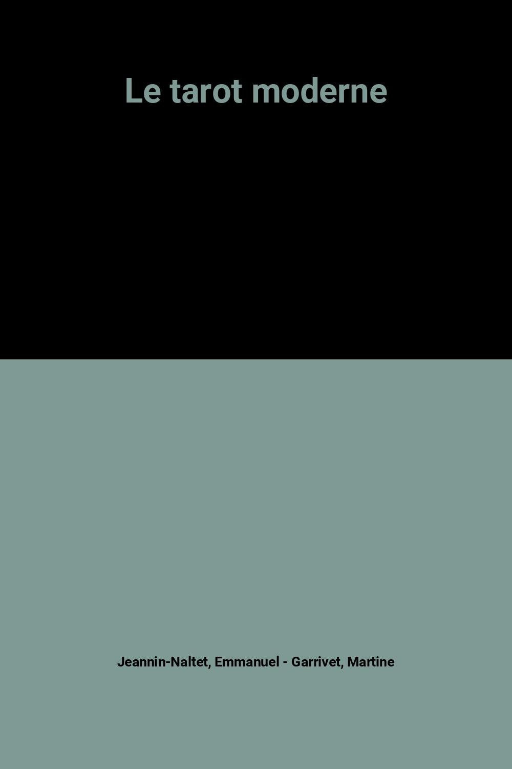 Le tarot moderne 9782268002286