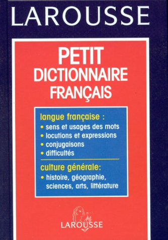 Petit dictionnaire français 9782033201746