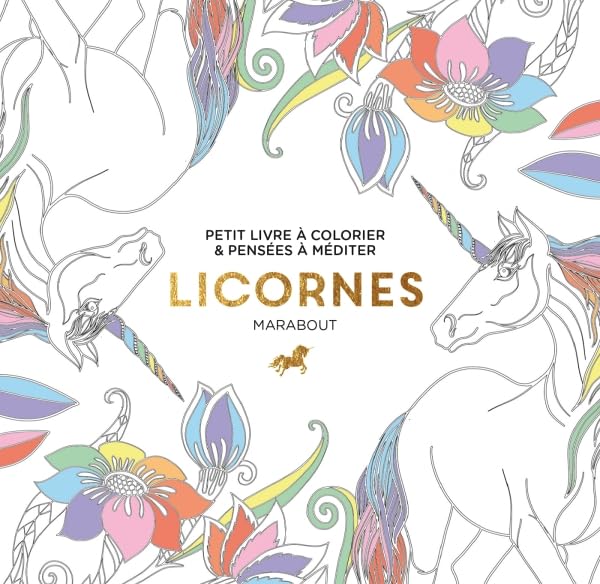 Le petit livre de coloriage : Licornes 9782501121576