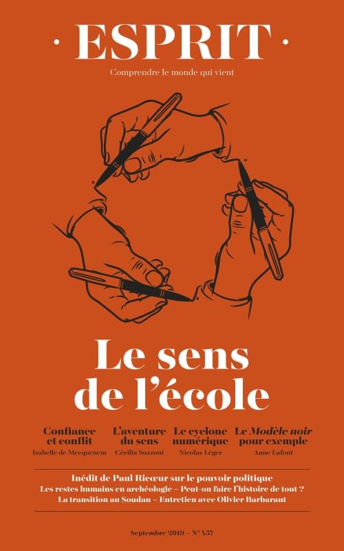 Esprit - Le sens de l'école: Septembre 2019 9782372341028