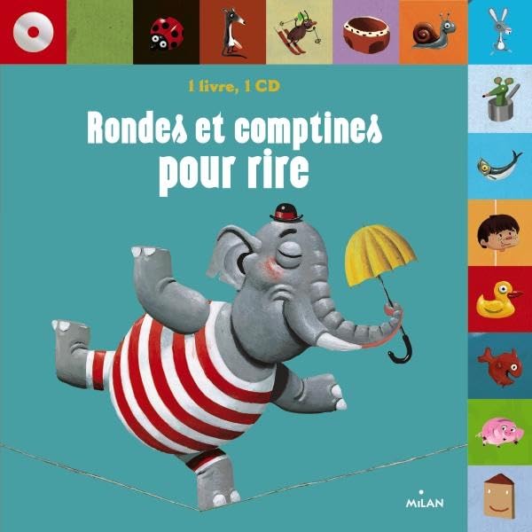 Rondes et comptines pour rire + CD 9782745959485