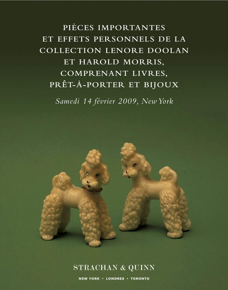 Pièces importantes et effets personnels de la collection Lenore Doolan et Harold Morris, comprenant 9782879296999