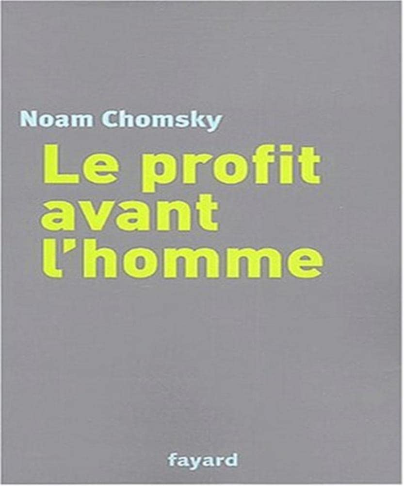 Le profit avant l'homme 9782213615691