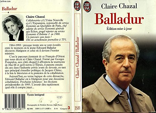 Edouard Balladur 9782277235811