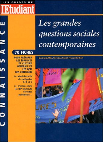 Les Grandes Questions Sociales Contemporaines 9782846240338