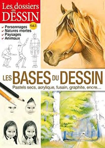 Les bases du dessin: pastels secs, acrylique, fusain, graphite, encre... 9782353556144
