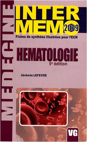 Hématologie 9782841368181