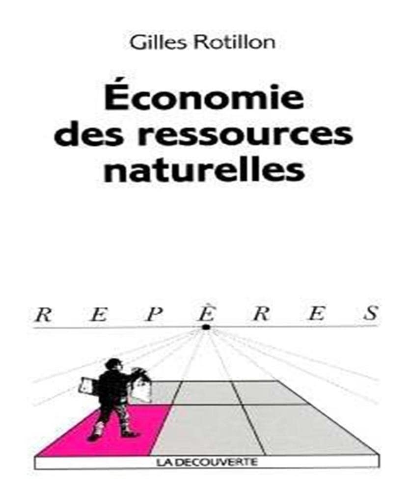 ECONOMIE RESSOURCES NATURELLES 9782707143228