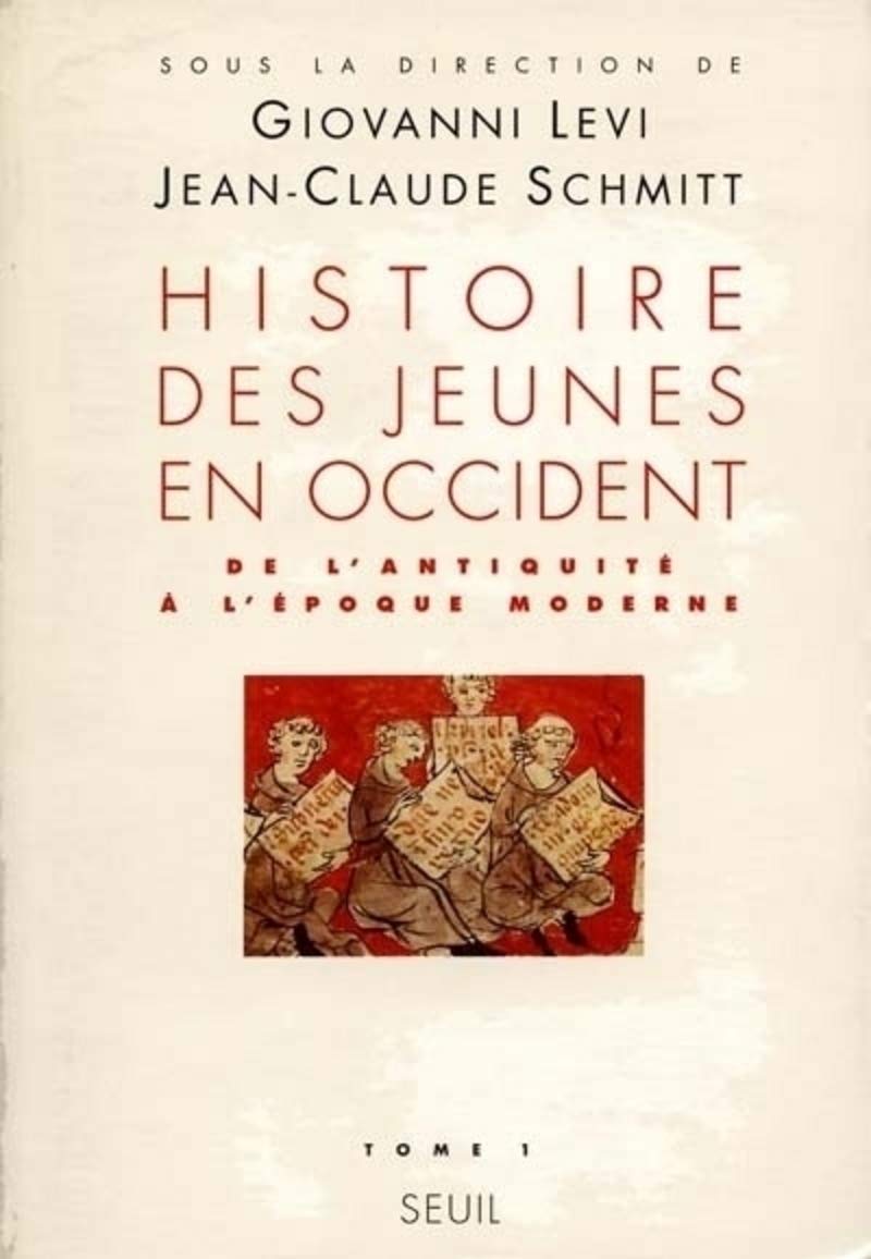Histoire des jeunes en Occident, tome 1: De l'Antiquité à l'époque moderne 9782020127424
