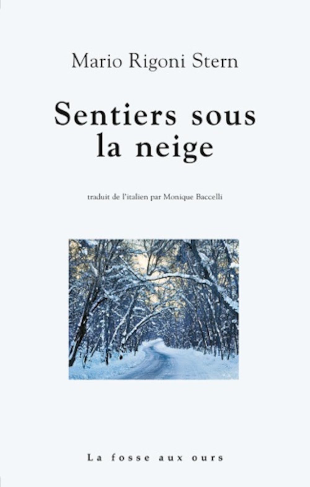Sentiers sous la neige 9782912042279