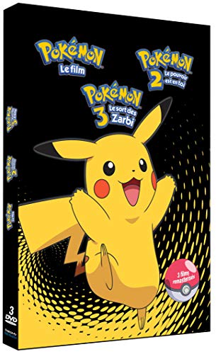 Pokémon - Coffret : Le film 1 - Mewtwo contre Mew + Le film 2 - Le pouvoir est en toi + Le film 3 - Le sort des Zarbi 3660485996259