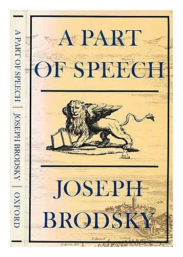 A Part of Speech 9780192119391