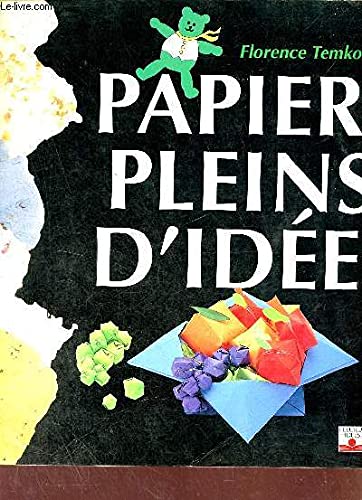 Papiers pleins d'idées 9782215020479