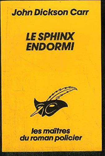 LE SPHINX ENDORMI 9782702416075