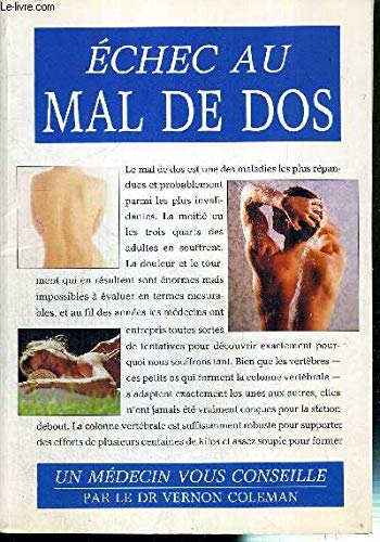 Un médecin vous conseille: Échec au mal de dos 9782700052411