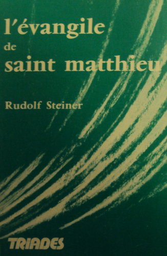 L'Évangile de saint Matthieu 9782852480636