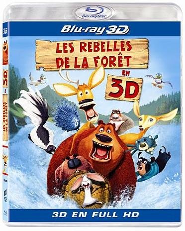 Les rebelles de la fôret - Blu-ray 3D active [Blu-ray 3D] 3333299200019