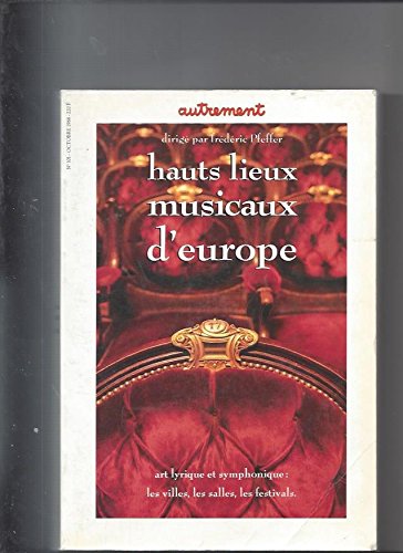 Hauts lieux musicaux d'Europe 9782862602301