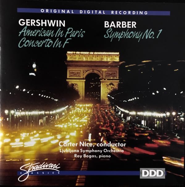 Gershwin: American in Paris/Concerto in F; Barber: Symphony No 1 [UK Import] 5016022604824