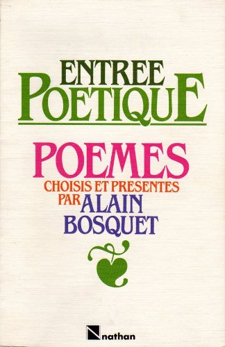 Entrée poetique / poemes 9782091120157