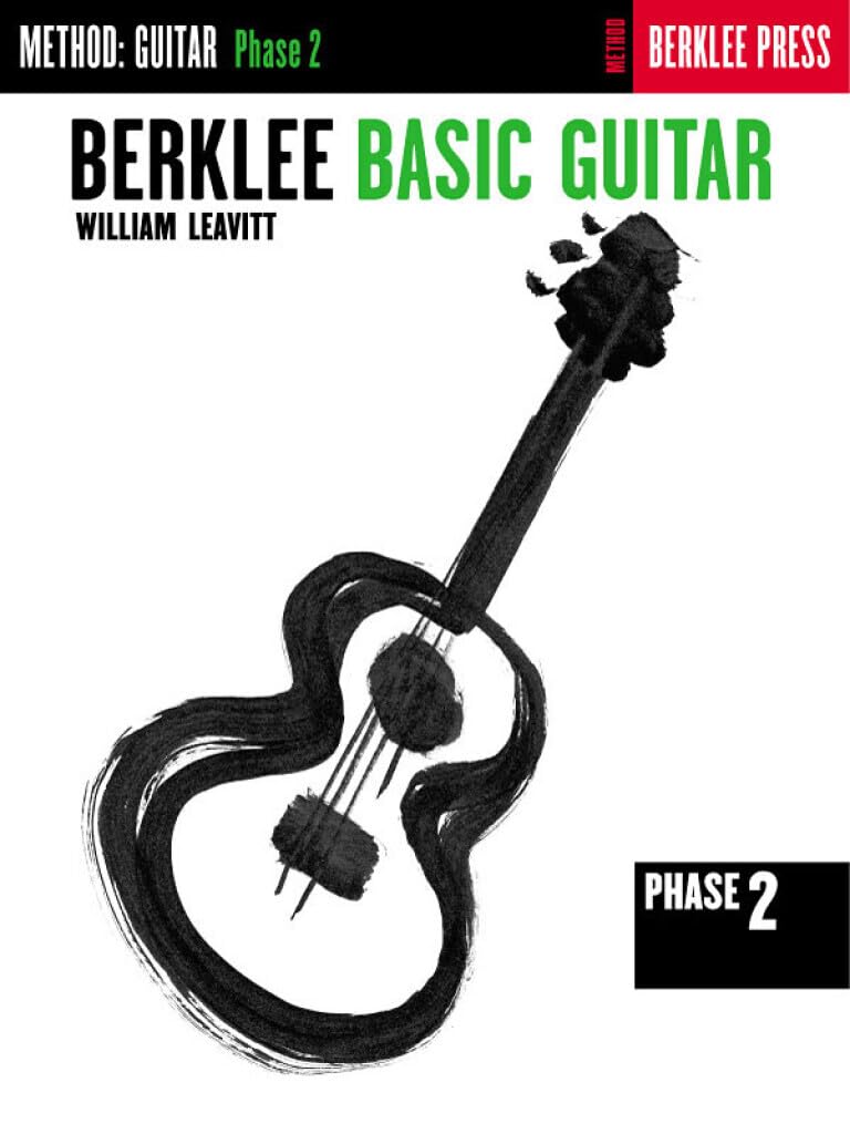 William leavitt : berklee basic guitar - phase 2 - recueil - hal leonard guitar method 9780793555260