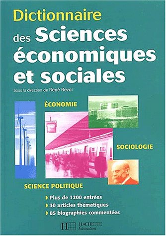 Dictionnaire Des Sciences Economiques Et Sociales 9782011351401