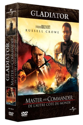 Coffret Russel Crow 2 DVD : Master & commander / Gladiator 5050582449662