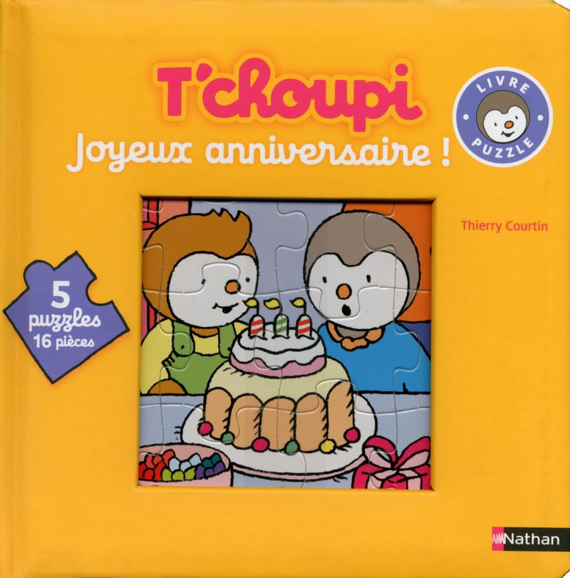 Joyeux anniversaire - Dès 2 ans: Livre puzzle 9782092551257