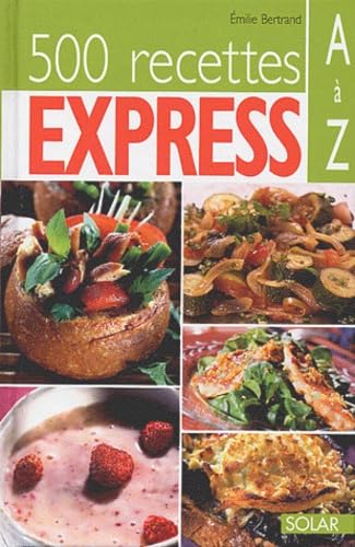 500 recettes express de A à Z 9782263036668