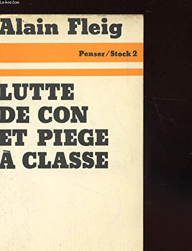 Lutte de con et piège à classe 9782234006430