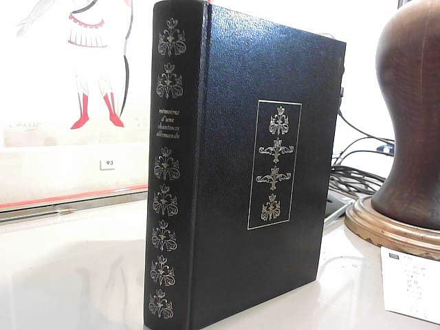 Mémoires D'une Chanteuse Allemande - Bibliothèque Privée - N° 3892 - 1969 