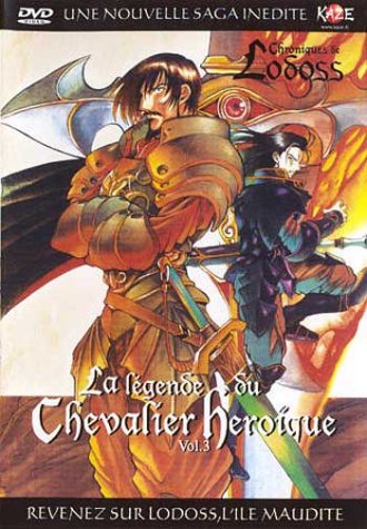 Chroniques de la guerre de Lodoss - La légende du chevalier héroïque - Volume 3 - 5 épisodes VOSTF 3700091000862
