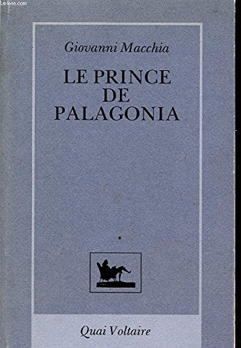 Le prince de Palagonia 9782876530072