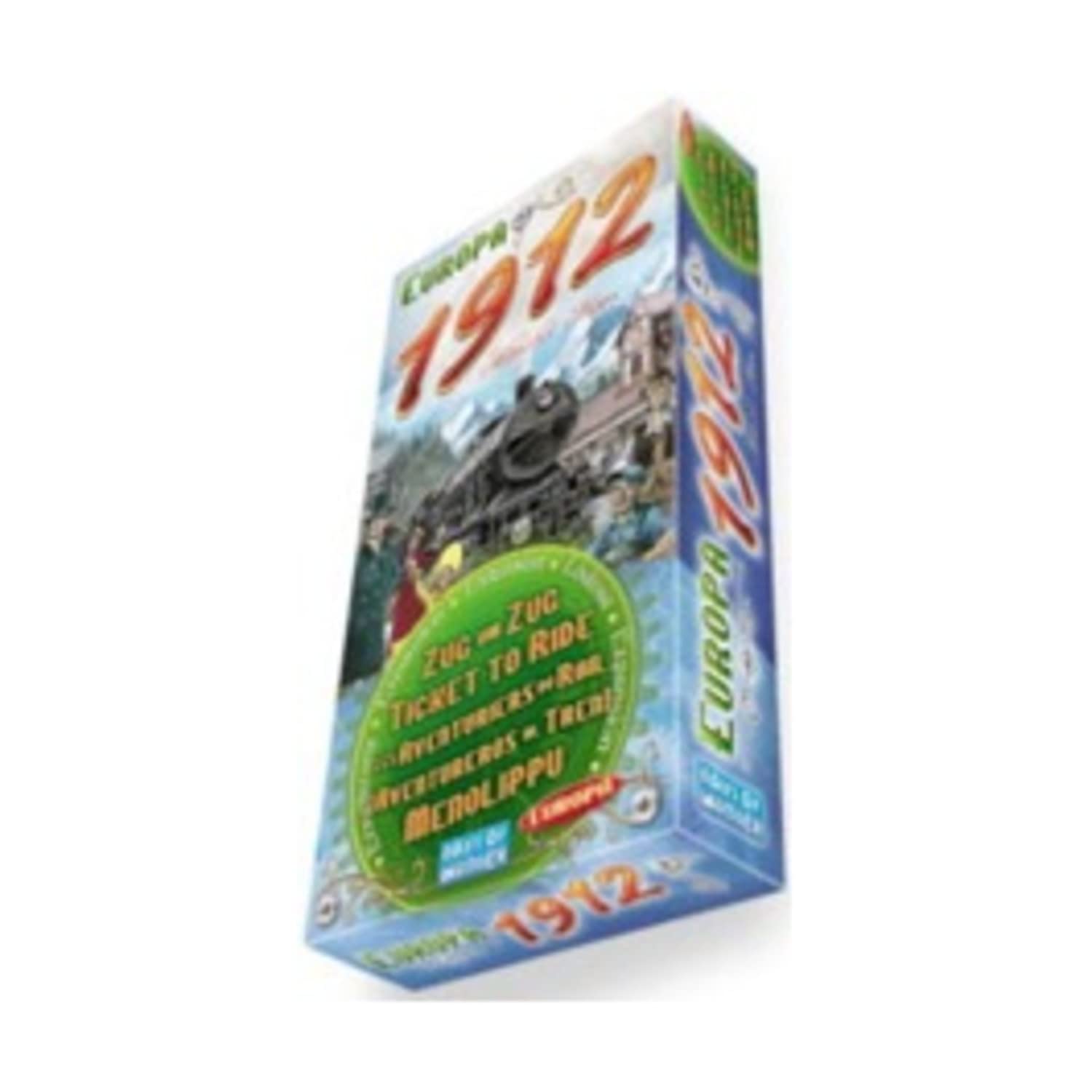 Asmodee - AVE07 - Jeu de Stratégie - Les Aventuriers du Rail Europe - Extension 1912 DO7211 0824968117712