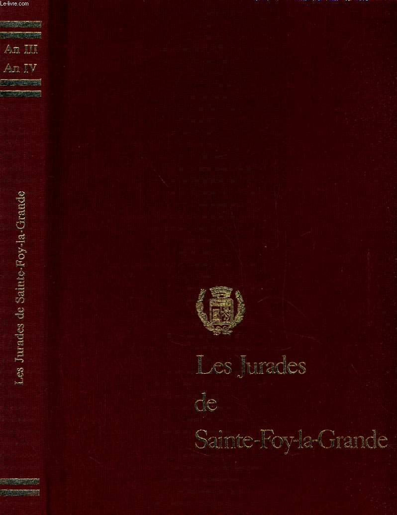 Les Jurades de Sainte-Foy-la-Grande 9782903481018