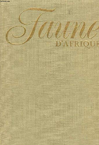 Faune D'Afrique 9782700015065
