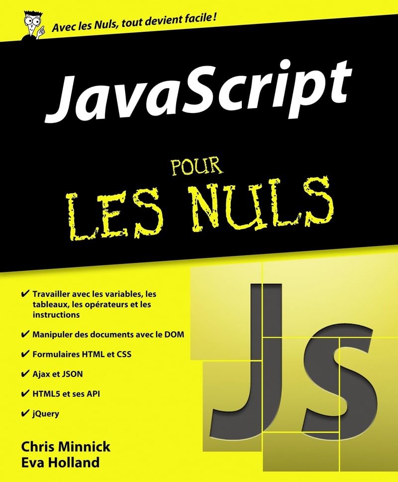 JavaScript Pour les Nuls 9782754087513