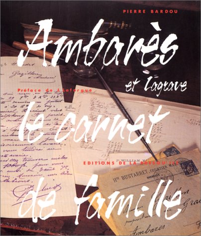Ambares, le carnet de famille 9782879380117