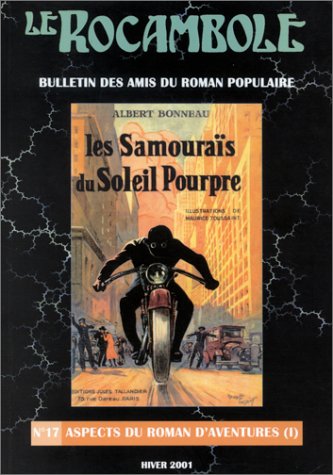 Le Rocambole, numéro 17 : Aspects du roman d'aventure (1) 9782912349170