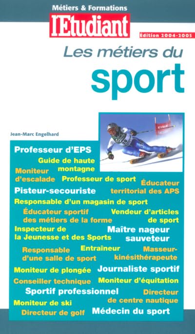 Métiers & formations 2003 : Sport 9782846243629